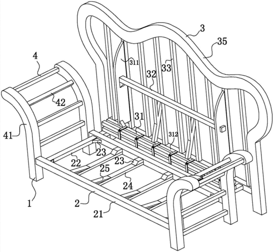 沙发骨架结构制造技术