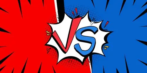 红蓝对决vs比赛背景