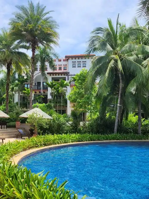 海边酒店的惬意时光