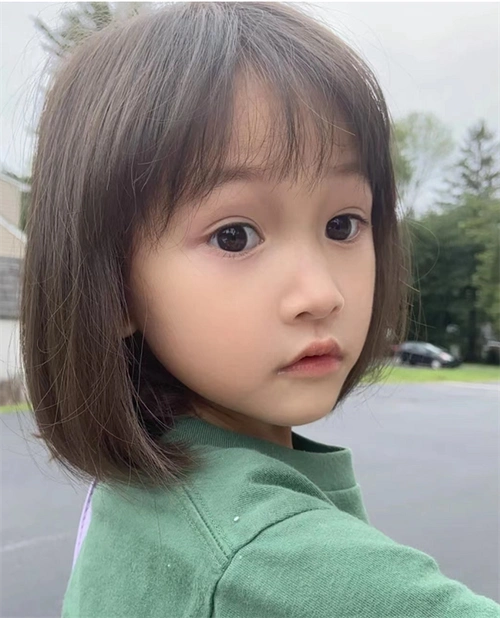儿童清爽简单短发 打造卡哇伊萌娃_儿童发型 - 美发站