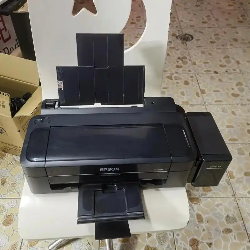爱普生l310彩色照片打印机原装连供墨仓式打印机学生家用打印 - 抖音