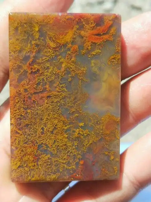 安丘的玛瑙石,草花玛瑙,实在是太美了.