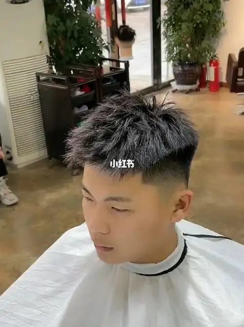 凌乱飞机头保存给你的发型师