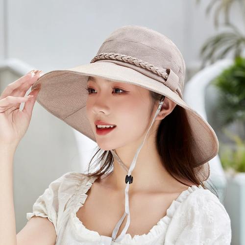 帽可折叠洋气时尚 大帽檐渔夫帽女 夏季 - 服饰配件/皮带/帽子/围巾