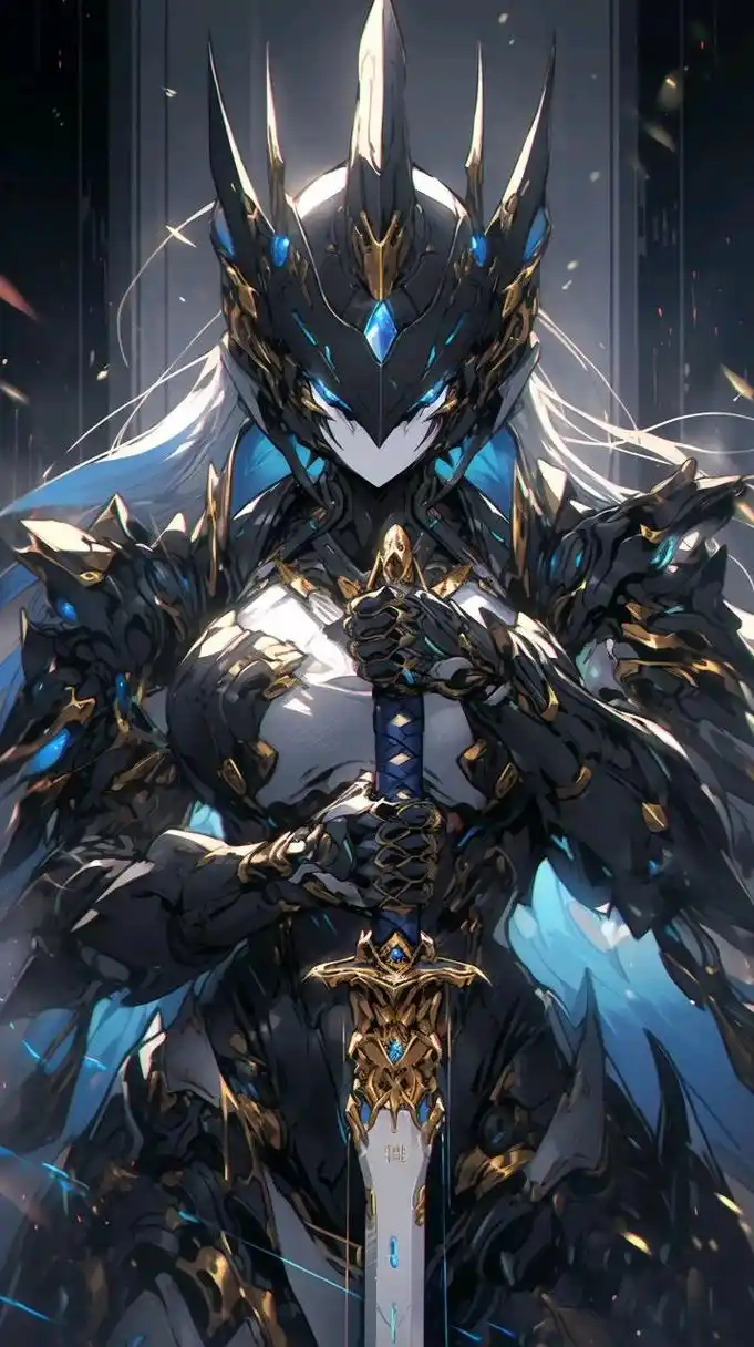 动漫壁纸# #插画# 男孩的梦想机甲