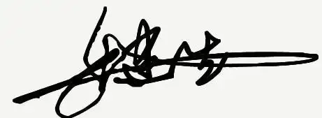张字的艺术签名写法