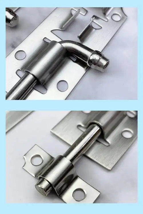 厂家批发室内木门不锈钢木门插销普通插销卫生间防盗插销防盗插销