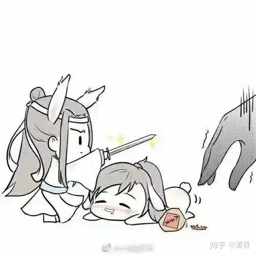 有没有可爱的忘羡兔子图推荐