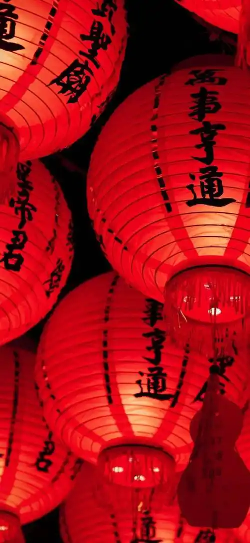 高清手机壁纸 红色系手机壁纸