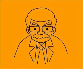 科学家简笔画简单画法步骤图片大全,简笔画图片