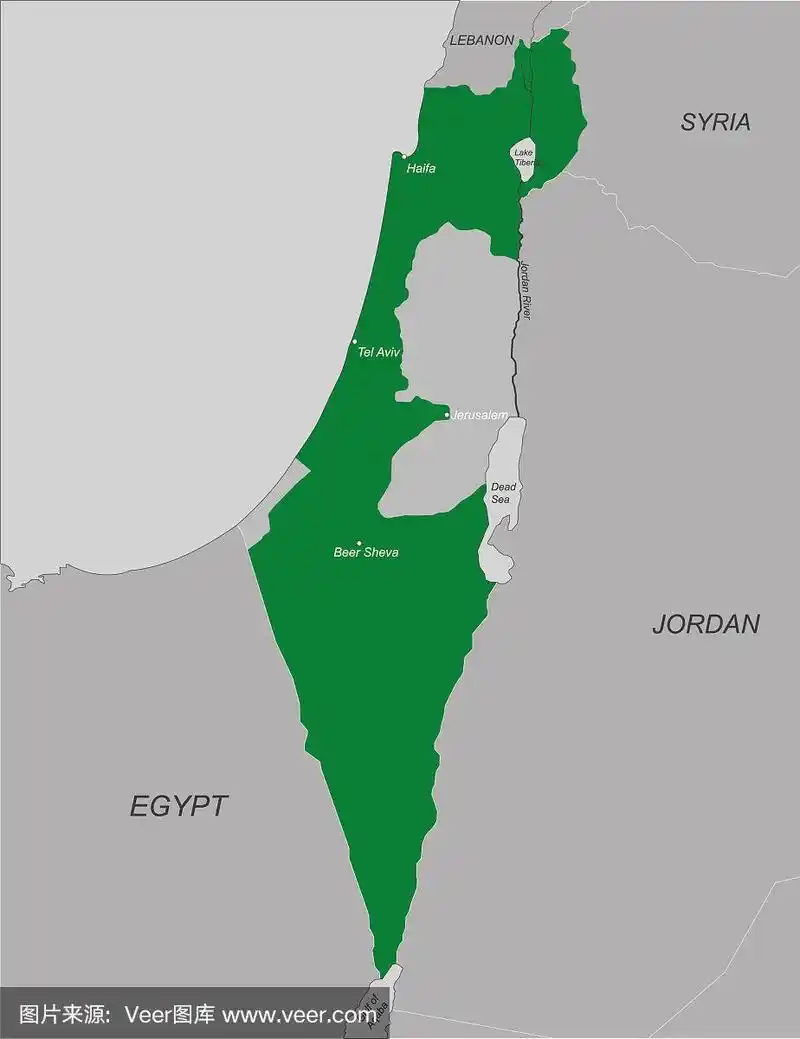 以色列的政治地图