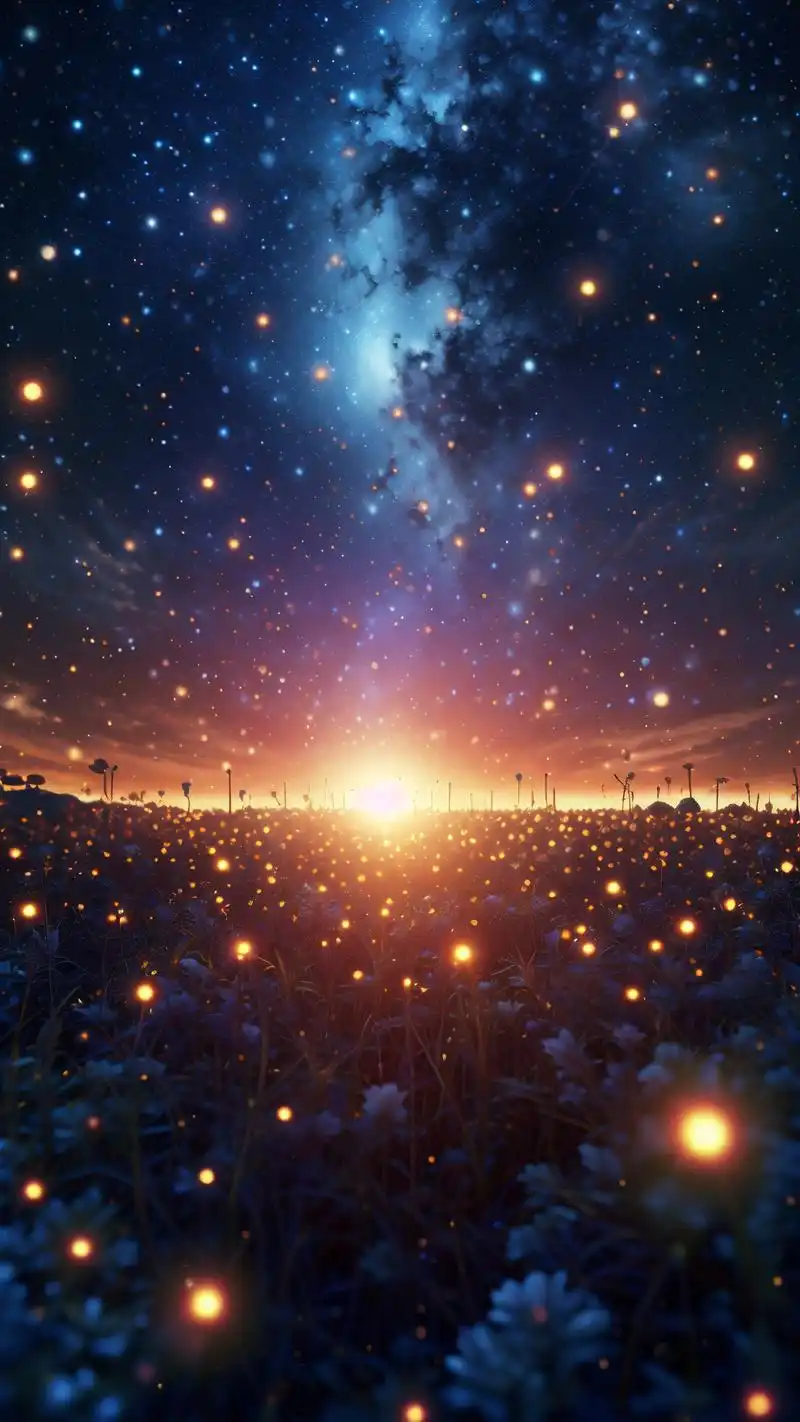 哇塞!这些星空壁纸图片也太美了吧(77ω77)!