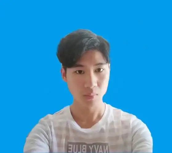 帮我把这幅图背景换成蓝底的,谢谢啦