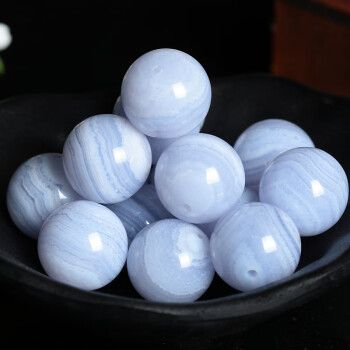 蓝纹玛瑙散珠 珠小珠子玛瑙手链多宝手串diy串珠饰品