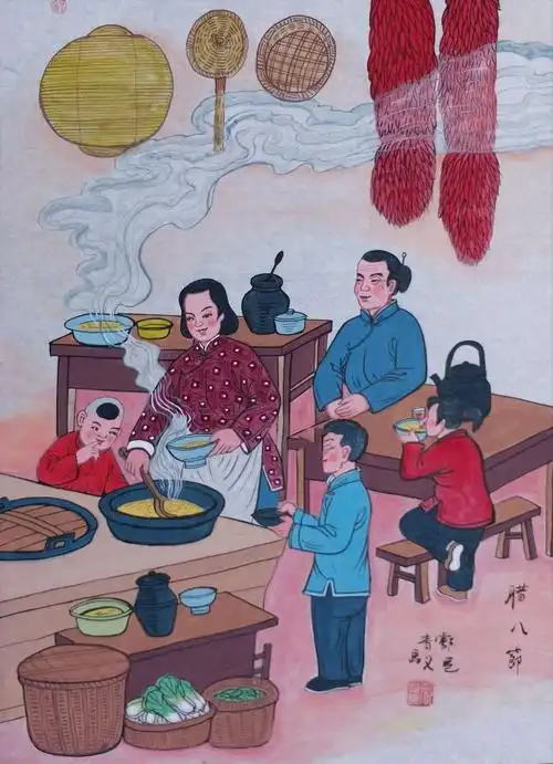 新华社海外英文版推出中国户县农民画年俗系列作品