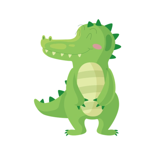 可爱卡通手绘恐龙