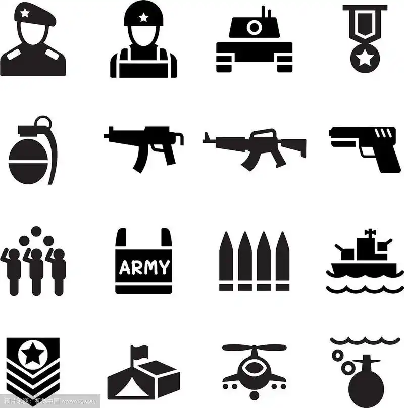 军事图标