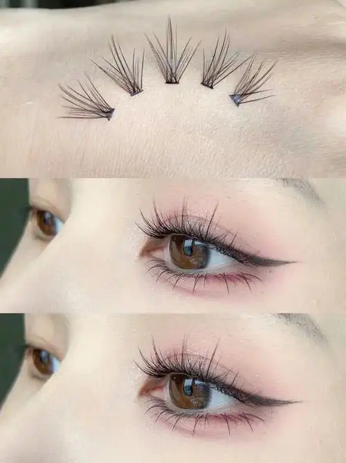 新品60美女子们都给我贴这个冰淇淋假睫毛