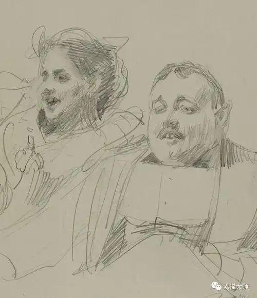 瑞典大师级画家,安德斯·佐恩素描速写_绘画_作品_水彩画家