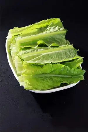 火锅新鲜蔬菜油麦菜美食图片