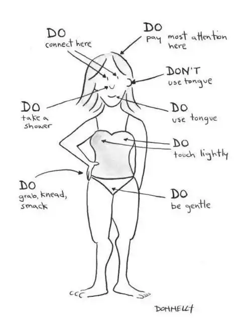 儿童身体的秘密简笔画