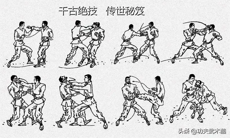 "功夫武术酷"此次整理披露的穴位点击技击手法,皆取之武林前辈高手