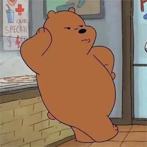 咱们裸熊头像##二次元新鲜事