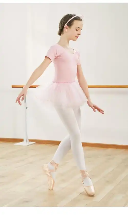 舞蹈袜女童春秋冬加绒加厚儿童连裤袜白色打底裤跳舞专用丝袜 【3条装