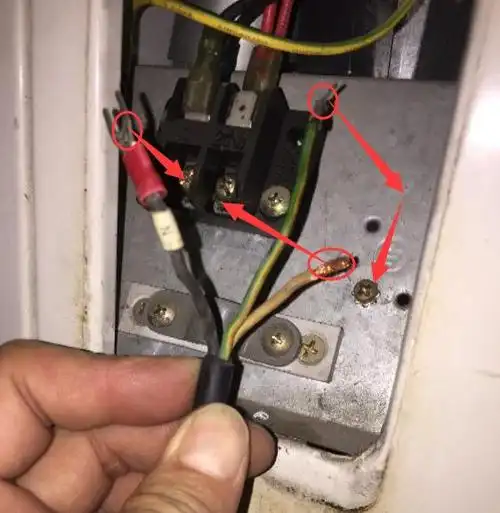 美的空调,外机怎么接线?有黑,黄绿,黄 三条线