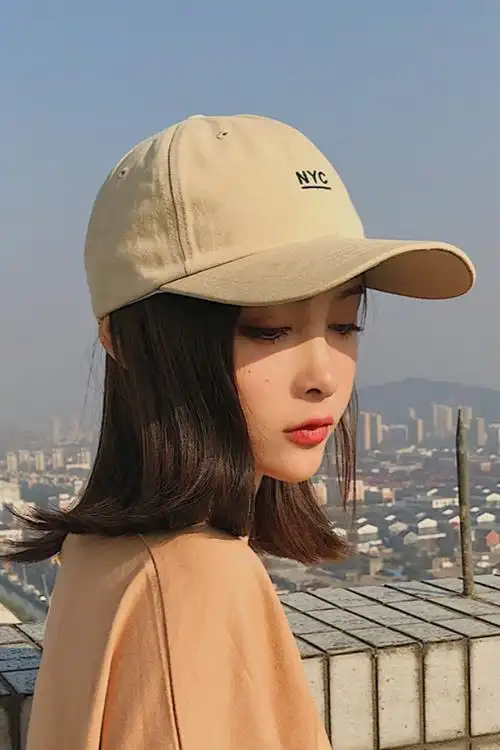 nyc鸭舌帽子韩版休闲百搭 strong>棒球帽 /strong> s