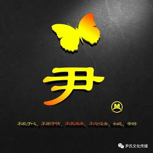 尹氏专属精美头像分享给尹家人