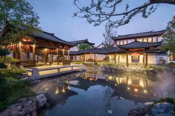 安吉绿城桃花源隐竹园中式合院开盘时间价格!图文解析!