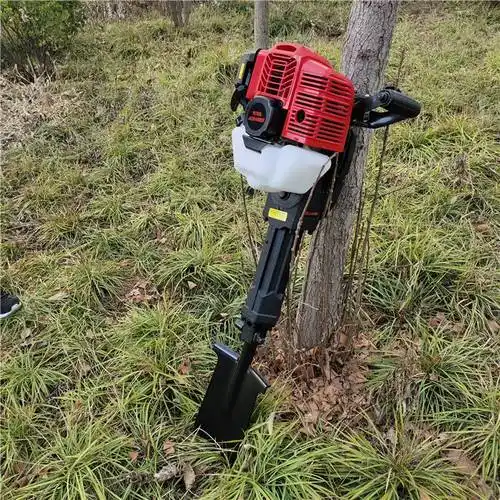 小型园林挖树机 手提式汽油起苗机 树苗移植断根机