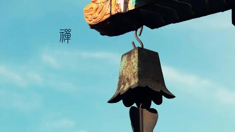 壁纸封面图风景大片寺庙寺院禅意铃铛安静意境摄影微距禅意风景风光