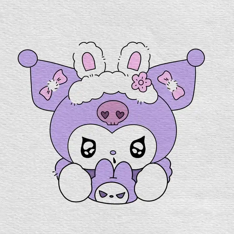 简笔画 #一起学画画 #库洛米 #三丽鸥 - 抖音