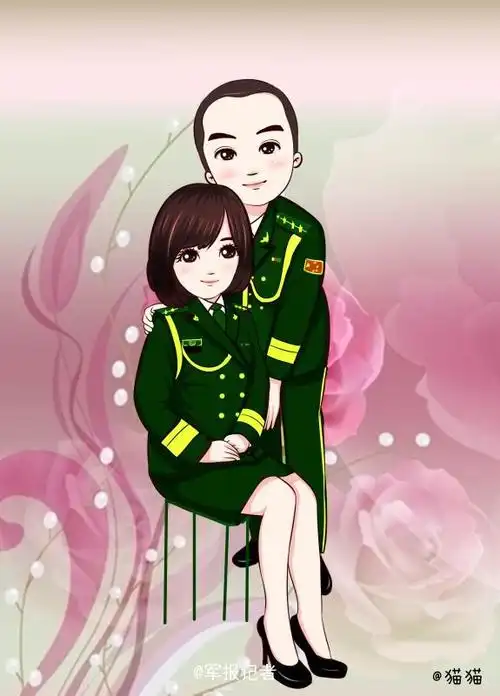 军营萌漫#她们既是军人,也是军嫂他们. 来自解放军报 - 微博