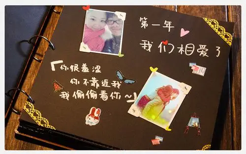 diy相册宝宝影集铁环活页开口单个相册