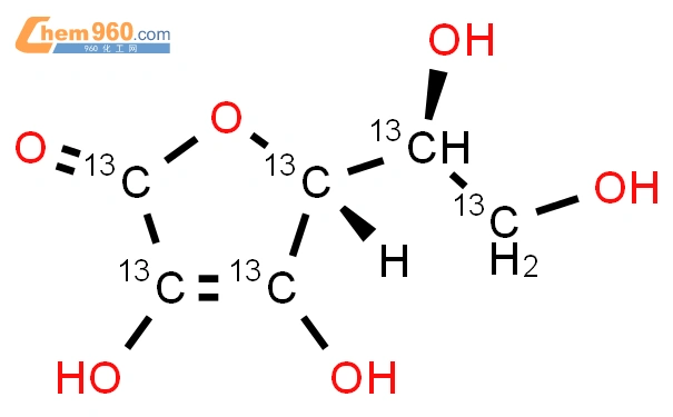 抗坏血酸 13c6结构式