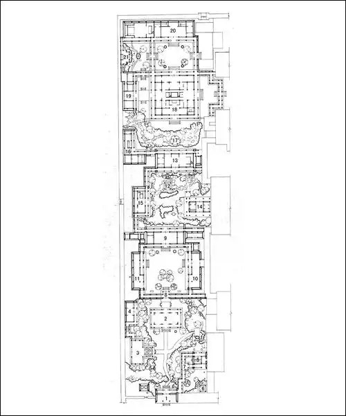 宁寿宫花园平面图