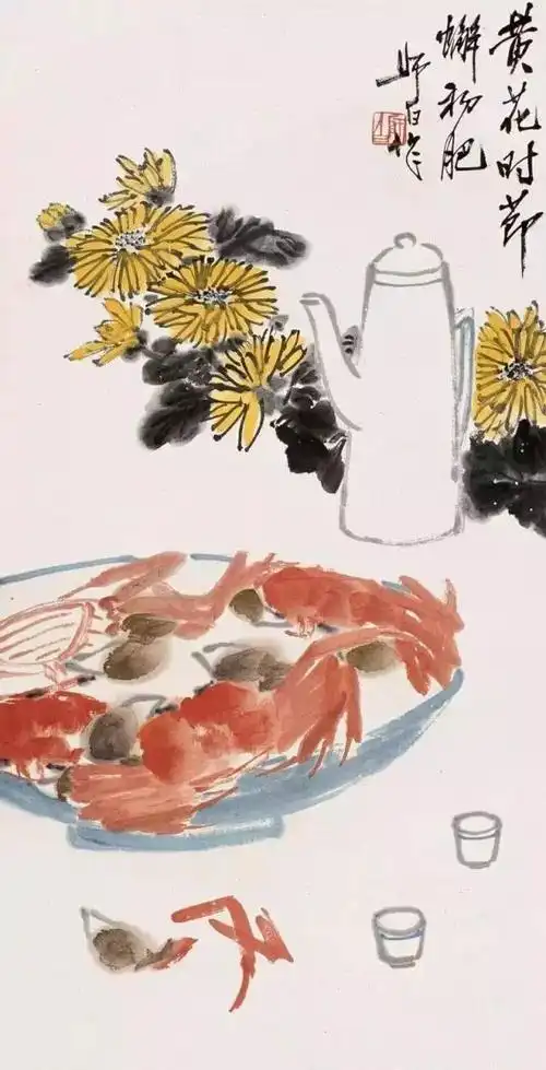艺术吃不到螃蟹我们先饱饱眼福看大师笔下的螃蟹