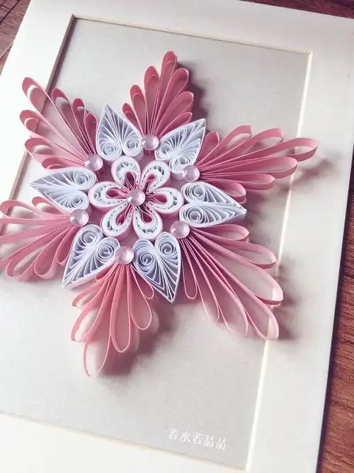 热卖love衍纸画材料包 纸花图纸线稿图diy手工纸艺底稿图纸爱的礼物