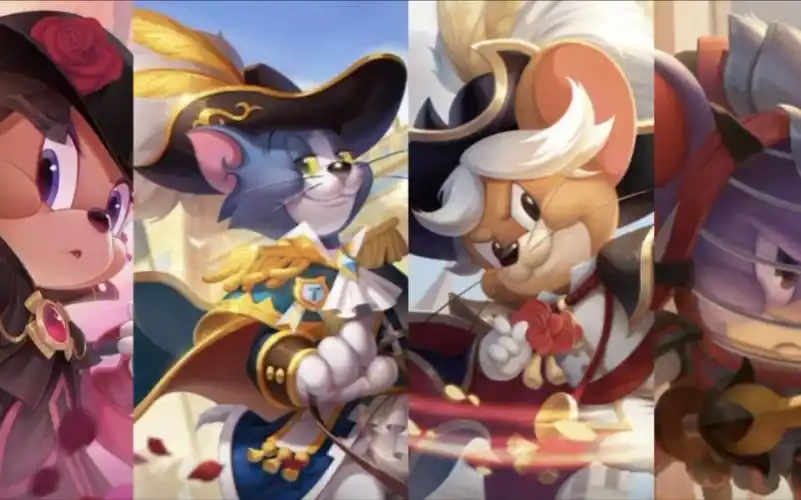 当猫和老鼠剑客4款s皮宣传片配上《图腾领域》主题曲