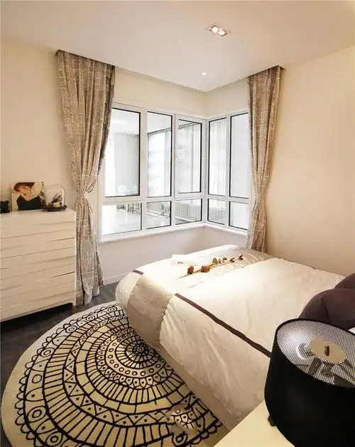 甜美北欧田园风装修餐厅窗户隔断欣赏_齐家网装修效果图