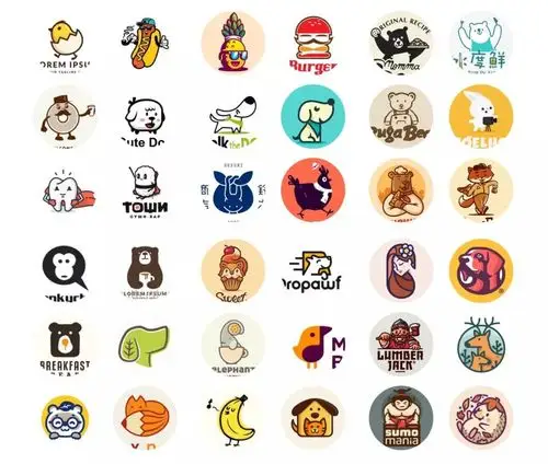 卡通logo设计作品欣赏