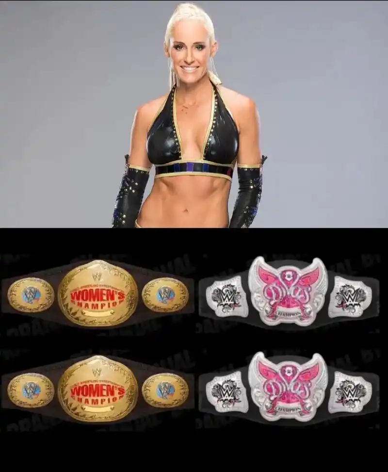 "葬嫂"米雪儿冠军记录#wwe #女子摔跤 #摔跤狂热大赛 - 抖音