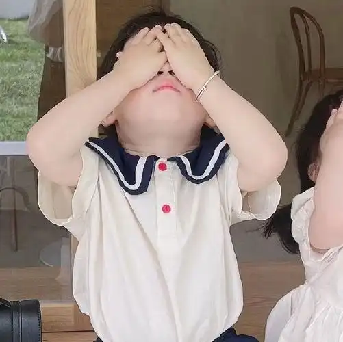 萌娃情侣头像无水印  可爱情头祝大家520快乐嗷～#情侣头像