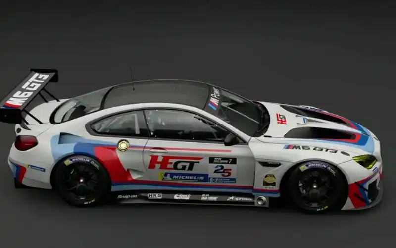 gtsport bmw m6车身涂装