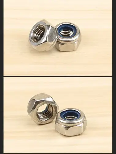 六角螺母m4m5m6m8m10m12防松手拧螺丝帽不锈钢紧固件六角锁紧螺帽 防