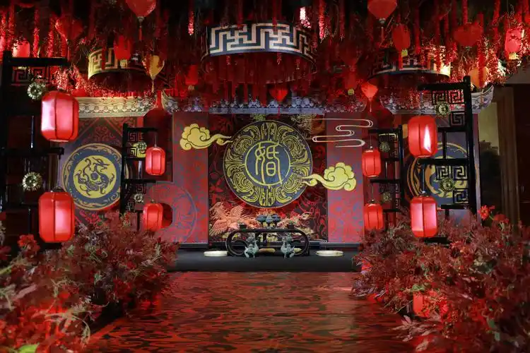 重庆华辰国际大酒店2021"凤栖梧"中式婚礼秀圆满礼成