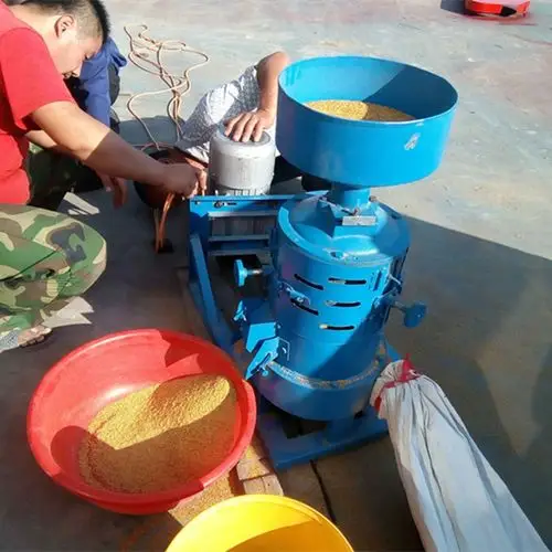 电动水稻脱壳机